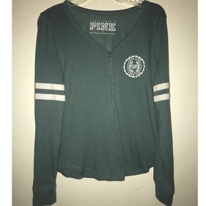 Victoria’s Secret Pink Long Sleeve Sleep Wear